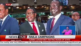 Azimio leader Raila meets heads of state who are attending fertilizer summit in Nairobi