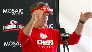 Full interview with Kansas City Chiefs assistant general manager Mike Borgonzi as training ...