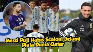 Lionel Messi Puji Habis Pelatih Argentina | Berita Bola terbaru | Berita Piala Dunia Qatar 2022