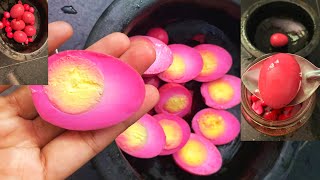 Pickled eggs | ധൂമ്രനൂൽ മുട്ട