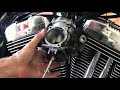 how to harley davidson sportster carburator re jetting.