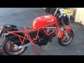 1988 Ducati 750 F1 Laguna Seca with 6800 miles video #2