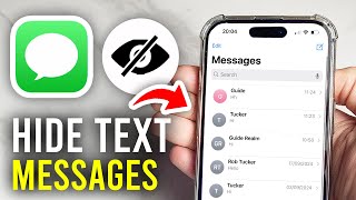 How To Hide Text Messages On iPhone - Full Guide