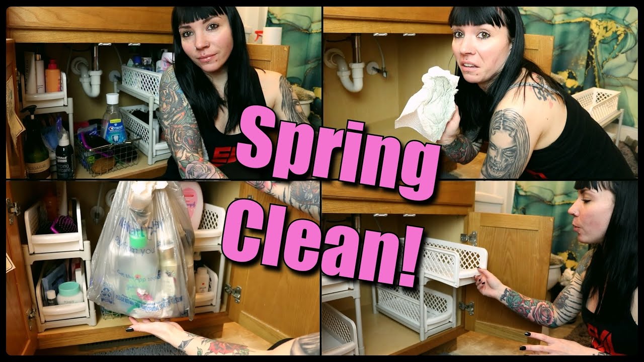 Bathroom Declutter Spring Cleaning ёяш ёядо Youtube