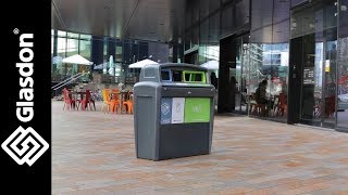 Glasdon International | Nexus® Evolution City Recycling Bins