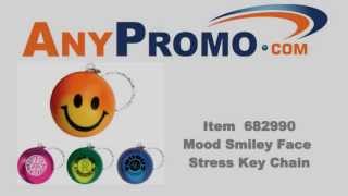 Promo Product Review:Mood Smiley Face Stress Key Chain - Stress Relievers | AnyPromo 682990