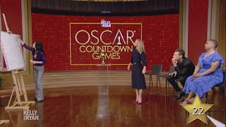 Oscar Countdown Games: Drawing With the Stars featuring Courteney Cox