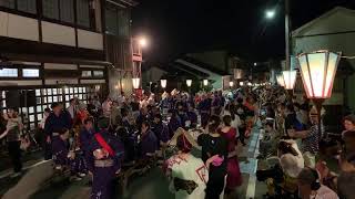 おわら風の盆前夜祭2019下新町ライブ