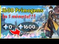How To Earn Primogems - FAST (In Less than 60 seconds!)