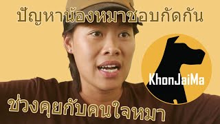 ช่วงคุยกับ Khon Jai Ma | ปัญหาน้องหมาชอบกัดกัน และหวงเจ้าของ