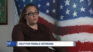 Female veteran helps other women find jobs, homes after service