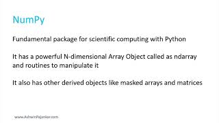 EP10 - Python MPI4Py - Introduction to NumPy