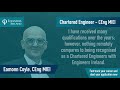 Eamonn Coyle - Chartered Engineer