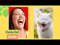 Watch Hilarious Reaction of This Cat | Funny Cat Vidoes of 2023 | #youryoniq