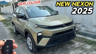 New Colour With New Features😍 New Tata nexon Smart+ CNG 2025