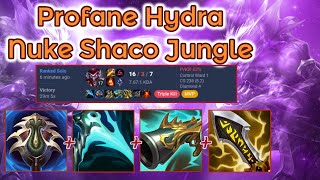 Profane Hydra Nuke Shaco!! - S14 Diamond Ranked [League of Legends] Full Gameplay - Infernal Shaco