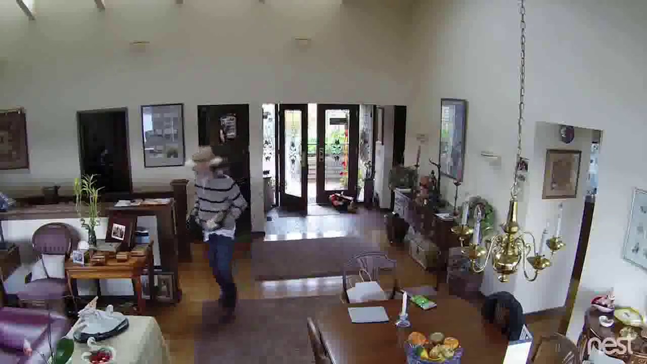 Home Invasion Caught On Tape | Home Surveillance Video - YouTube