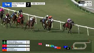 Gulfstream Park February 16, 2025 Race 7