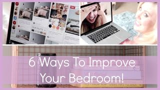 6 Ways to Improve your Bedroom | Sprinkle of Glitter