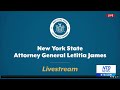 live new york attorney general speaks ahead of doge s federal court hearing