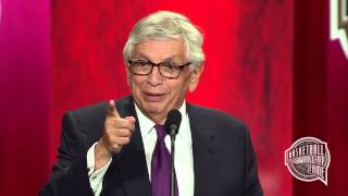 David Stern's Basketball Hall of Fame Enshrinement Speech