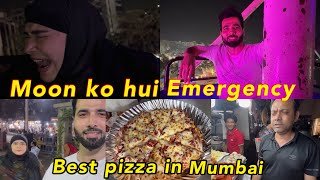 Moonzarin ko emergency me leke gaya🥹 Best pizza in mumbai | Fair in mira road mumbai