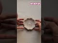 flower shaped bowl diy art craft youtubeshorts shorts trending asthetic clayart viralvideo