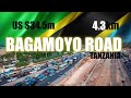 TANZANIA CONSTRUCT 4.3KM STRETCH OF NEW BAGAMOYO ROAD #road #trending #construction