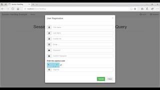 session handling using PHP, MySQL and JQuery