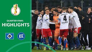 Penalty thriller! | Hamburger SV vs. Karlsruher SC 5-4 Pens | Highlights | DFB-Pokal Quarter-Final