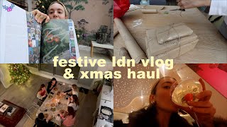 festive ldn vlog \u0026 what I got for xmas 2024