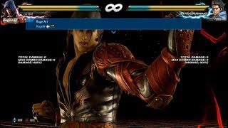 鐵拳七風間仁第三季招式表 (TEKKEN 7 Jin Kzama Season 3 Command List)