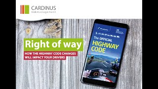 Right of way: How the Highway Code changes will impact your drivers