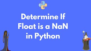 How to check for NaN values in Python