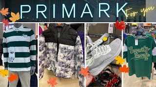 PRIMARK - MEN'S CLOTHES - AUTUMN 2022