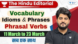 11-23 March | Weekly Hindu Analysis | Hindu Editorial | Editorial by Vishal sir | Bank | SSC | UPSC