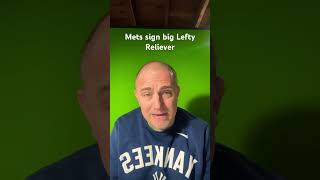 Mets sign big Lefty Reliever #breakingnews #nymets #mlb #youtubeshorts