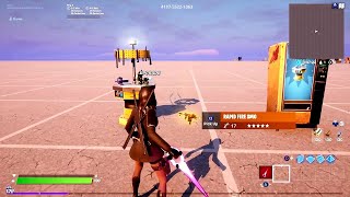 Fortnite Creative Mode Glitches - How To Get & Save Upgrade Bench & Unreleased Weapons (After Patch)
