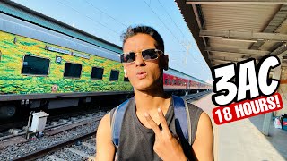 18 Hours. On Sealdah Duronto Express AC-3 Tier Journey 😍🔥|| Sealdah to New Delhi