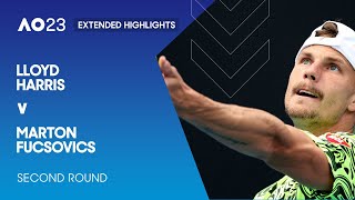 Lloyd Harris v Marton Fucsovics Extended Highlights | Australian Open 2023 Second Round