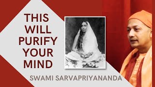 This will purify our minds | Meditations on the Holy Mother | Swami Sarvapriyananda