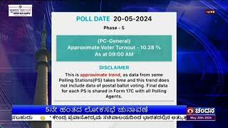 5ನೇ ಹಂತದ ಲೋಕಸಭೆ ಚುನಾವಣೆ;ಇದೇ 20ರಂದು 49 ಕ್ಷೇತ್ರಗಳಿಗೆ ಮತದಾನ;ನ್ಯಾಯಸಮ್ಮತ ಚುನಾವಣೆಗೆ ಅಗತ್ಯ ಕ್ರಮ