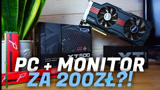 Komputer z monitorem za 200 zł?! - OKAZJE OLX #7