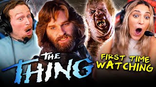 THE THING (1982) MOVIE REACTION! FIRST TIME WATCHING!! Full Movie Review | Ending Scene