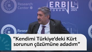 Abdurrahman Kurt: Kendimi Türkiye'deki Kürt sorunun çözümüne adadım