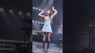 Olivia Rodrigo preforming “traitor” on Sour Tour