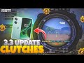 New 3.3 Upload Clutches 🔥 | OnePlus Nord 3 | 3 Finger + Gyroscope | Conqueror Lobby Clutches | BGMI