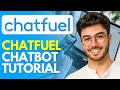 Chatfuel Chatbot Tutorial (2024) How to Create Chatbot Using Chatfuel for Instagram and Facebook