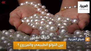 صباح العربية | كيف تميز اللؤلؤ الطبيعي عن المزروع.. من جناح البحرين في إكسبو دبي