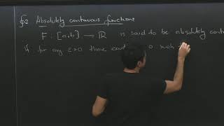 Real Analysis (MTH-RA) Lecture 15